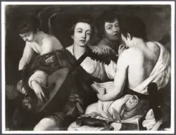 Merisi Michelangelo (Caravaggio) - sec. XVII - Concerto
