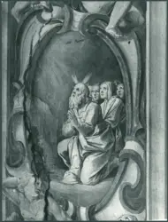Ottino Pasquale (Pasqualotto) - sec. XVII - Scene bibliche: Storie della vita di Mosè (Mosè in preghiera)