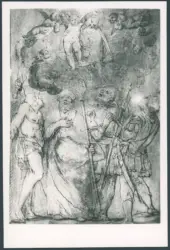 Madonna con Bambino in gloria e santi