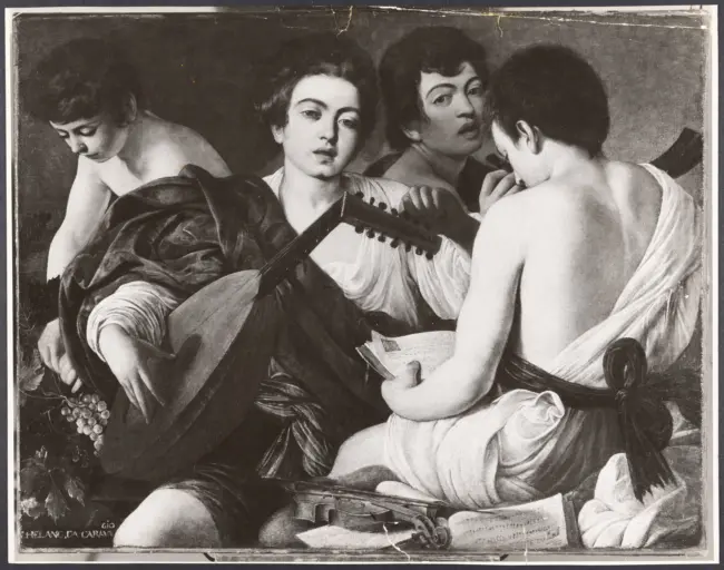 Merisi Michelangelo (Caravaggio) - sec. XVI - Concerto