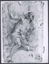 Preti Mattia (Cavalier Calabrese) - sec. XVII - Studi di figura: san Giovanni Battista
