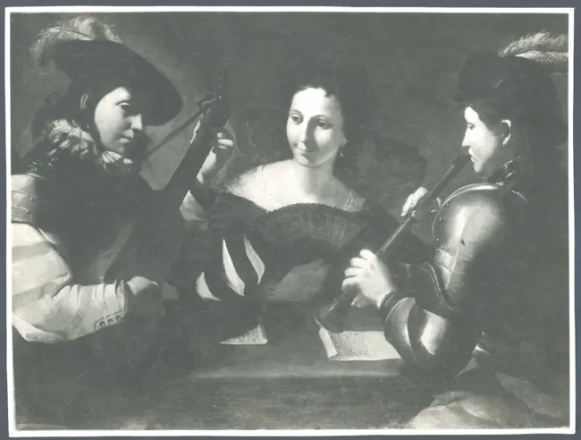 Preti Mattia (Cavalier Calabrese) - sec. XVII - Concerto a tre figure