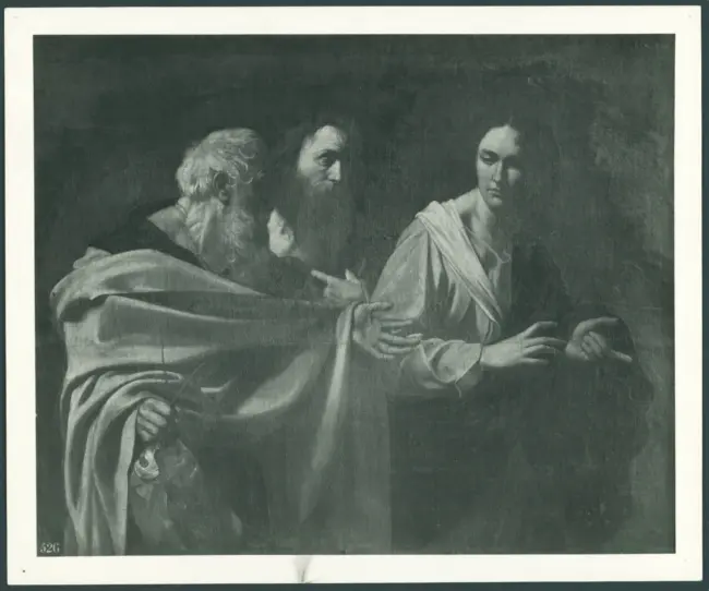 Merisi Michelangelo (Caravaggio) - copia da - sec. XVII - Vocazione dei santi Pietro e Andrea