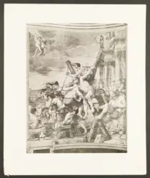 Preti Mattia (Cavalier Calabrese) - sec. XVII - Sant'Andrea legato alla croce