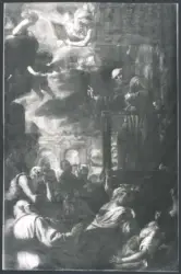 Preti Mattia (Cavalier Calabrese) - sec. XVII - Predica di san Bernardino da Siena
