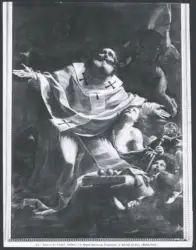 Napoli - R. Museo Nazionale. Pinacoteca. S. Niccolò di Bari. (Mattia Preti).