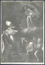 Madonna con Bambino e sant'Anna in gloria, san Gregorio Taumaturgo e un ritratto di Gregorio Carafa