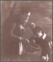 Preti Mattia (Cavalier Calabrese) - sec. XVII - Elemosina
