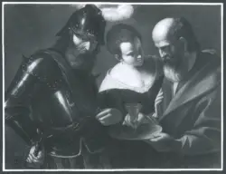 Preti Mattia (Cavalier Calabrese) - sec. XVII - Negazione di san Pietro