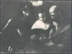 Preti Mattia (Cavalier Calabrese) (copia da) - sec. XVII - Negazione di san Pietro