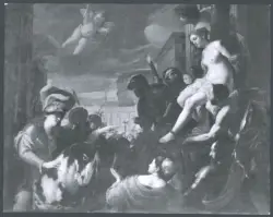 Preti Mattia (Cavalier Calabrese) - sec. XVII - Olindo e Sofronia liberati da Clorinda