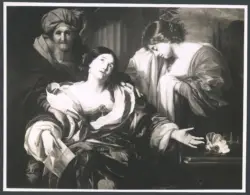Régnier Nicolas (Renieri) - sec. XVII - Morte di Sofonisba