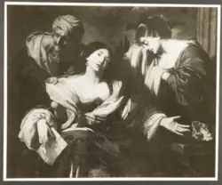 Régnier Nicolas (Renieri) - sec. XVII - Morte di Sofonisba