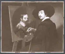 Régnier Nicolas (Renieri) - sec. XVII - Autoritratto