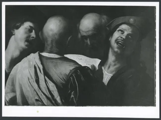 Caravaggio, Michelangelo Amerighi. Les chanteurs