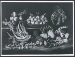 Natura morta con frutta e ortaggi
