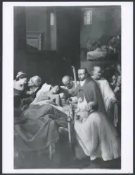 San Carlo Borromeo comunica un appestato