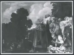 Saraceni Carlo - sec. XVII - Mosè salvato dalle acque