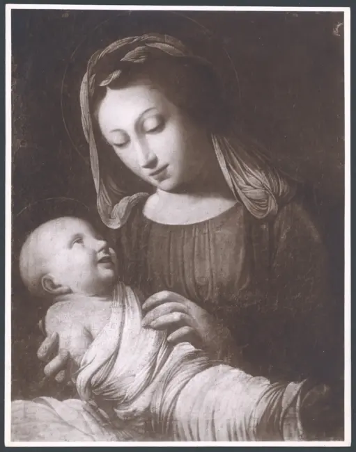 Saraceni Carlo - sec. XVII - Madonna con Bambino