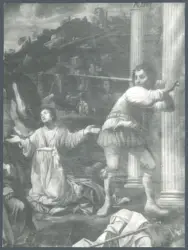 Saraceni Carlo - sec. XVII - Martirio di sant'Agapito