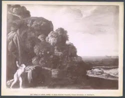 Napoli - R. Museo Nazionale. Pinacoteca. Arianna abbandonata. (A. Elsheimer?).