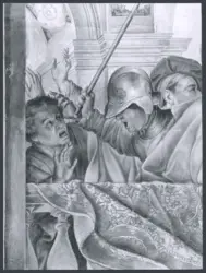 Saraceni Carlo - sec. XVII - Figure a una balconata