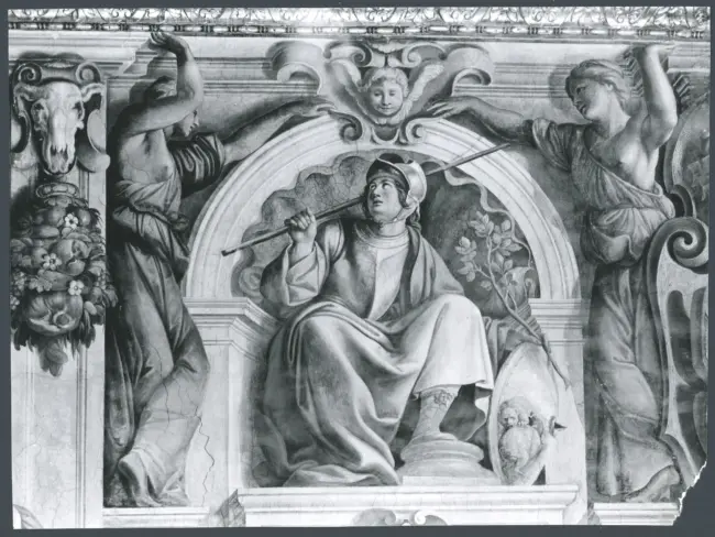 Saraceni Carlo - sec. XVII - Allegoria della Fortezza