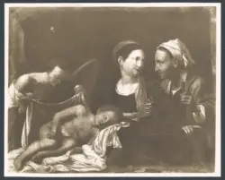 Madonna con Bambino, sant'Anna e un angelo