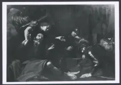Anonimo caravaggesco italiano; Seghers Gerard - sec. XVII - San Pietro liberato dal carcere da un angelo