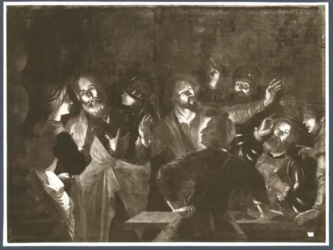 Seghers Gerard - sec. XVII - Negazione di san Pietro