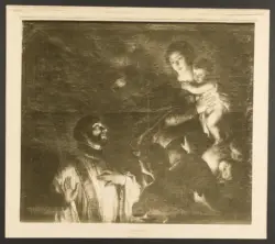 Apparizione della Madonna con Bambino a san Francesco Saverio