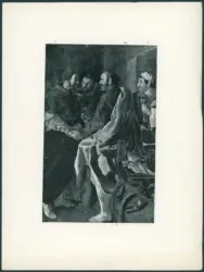 Serodine Giovanni - sec. XVII - Incontro di Cristo e i discepoli sulla via di Emmaus