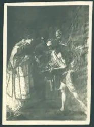Serodine Giovanni - sec. XVII - Elemosina di san Lorenzo