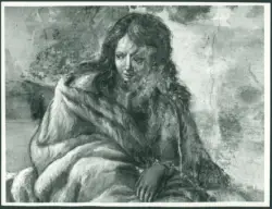 Serodine Giovanni - XVII - Immacolata Concezione con arcangeli, angeli, personaggi biblici, profeti e santi: Eva