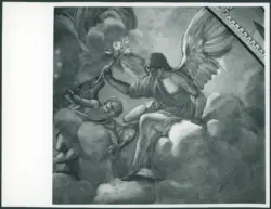 Serodine Giovanni - XVII - Immacolata Concezione con arcangeli, angeli, personaggi biblici, profeti e santi: Immacolata Concezione: san Gabriele Arcangelo