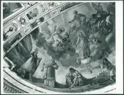 Serodine Giovanni - XVII - Immacolata Concezione con arcangeli, angeli, personaggi biblici, profeti e santi