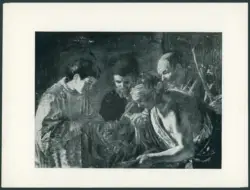 Serodine Giovanni - sec. XVII - Elemosina di san Lorenzo
