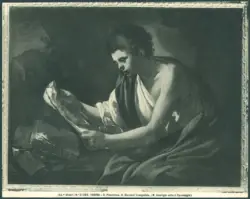 Torino - R. Pinacoteca. S. Giovanni Evangelista. (M. Amerighi detto il Caravaggio).