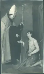 Galli Giovanni Antonio (Spadarino) - sec. XVII - Elemosina di san Tommaso da Villanova