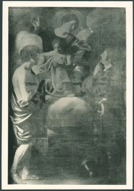 Madonna con Bambino in gloria con san Sebastiano e san Rocco
