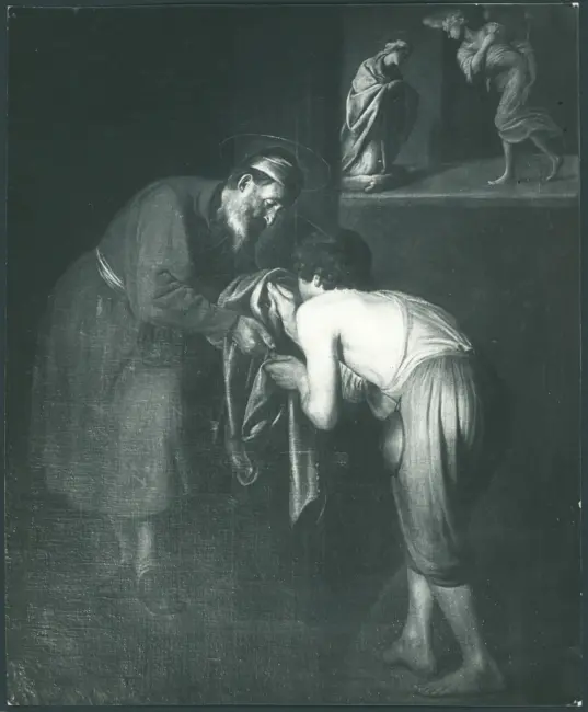 Galli Giovanni Antonio (Spadarino) - sec. XVII - Carità di sant'Omobono