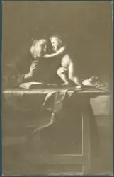 Galli Giovanni Antonio (Spadarino) - sec. XVII - Apparizione di Gesù Bambino a sant'Antonio da Padova
