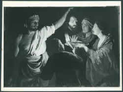 Stomer Matthias - sec. XVII - Carnefice presenta a Salomè la testa di san Giovanni Battista