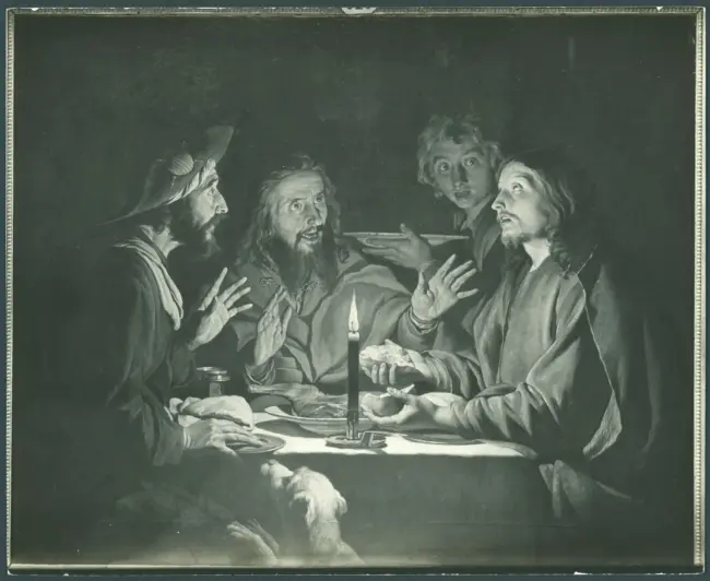 Stomer Matthias - sec. XVII - Cena in Emmaus
