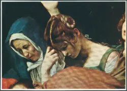 Merisi Michelangelo (Caravaggio) - sec. XVII - Deposizione di Cristo nel sepolcro