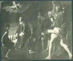 Stomer Matthias - sec. XVII - Lapidazione di santo Stefano