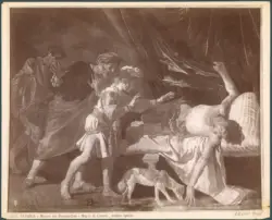 Catania - Museo dei Benedettini - Morte di Catone : autore ignoto