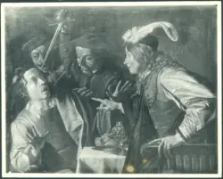 Stomer Matthias - sec. XVII - Banchetto in casa di Assalonne