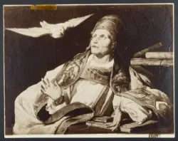 Stomer Matthias - sec. XVII - San Gregorio Magno nello studio