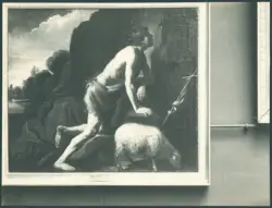 Stomer Matthias - sec. XVII - San Giovanni Battista alla fonte con agnello
